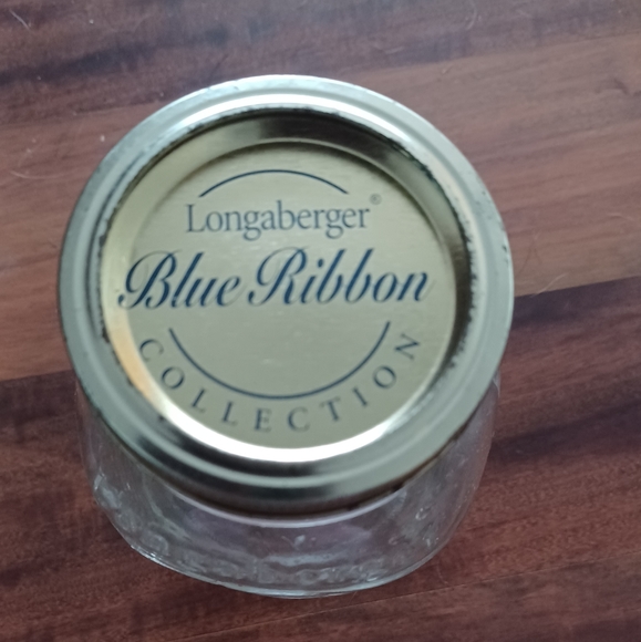Longaberger Blue Ribbon Canning Jar - Picture 3 of 7